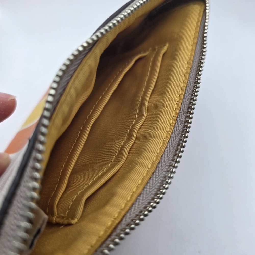 Coach Wristlet "Varsity" Corner Zip - Picture 6 of 9